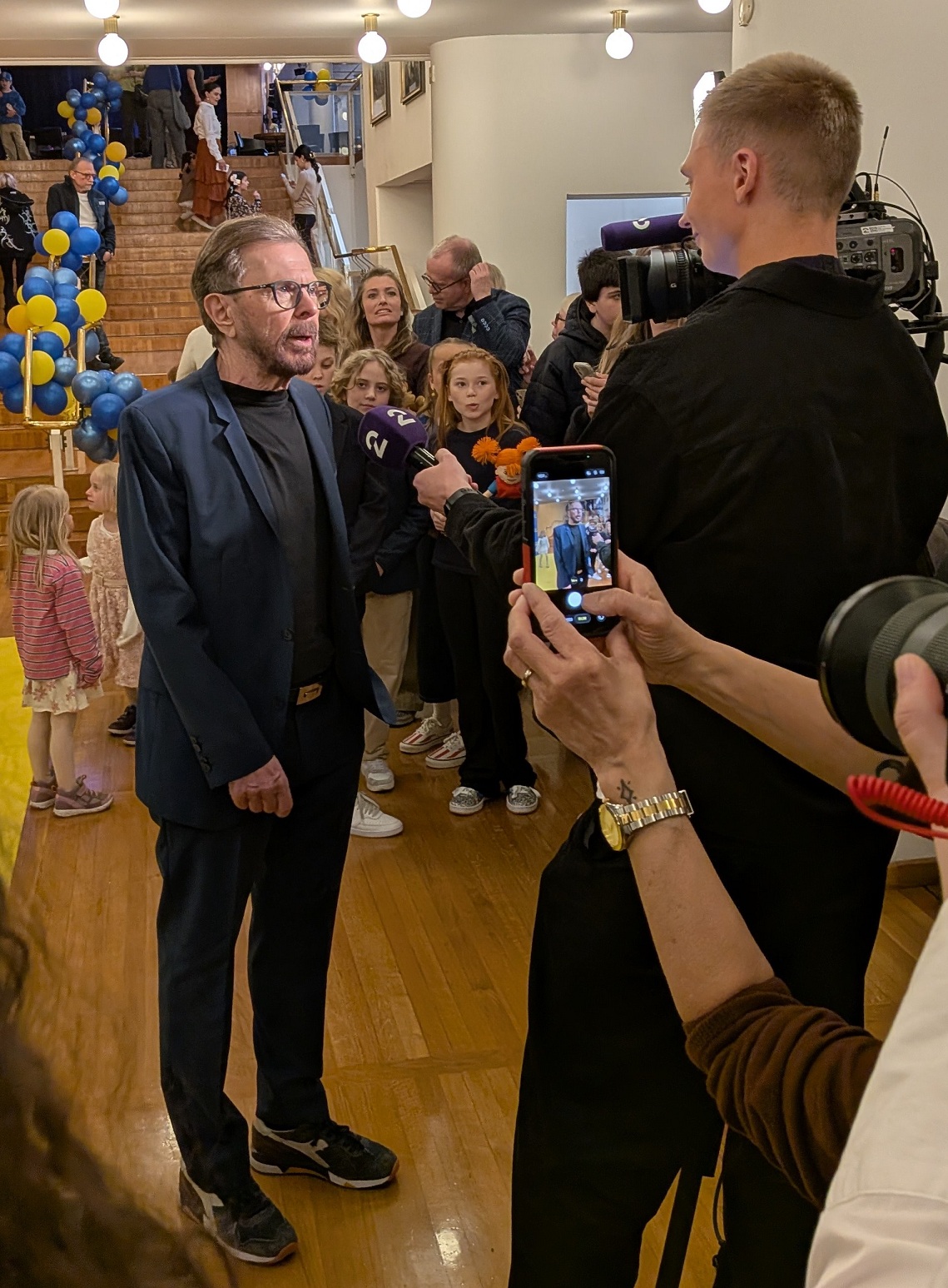 Bj&ouml;rn and the press