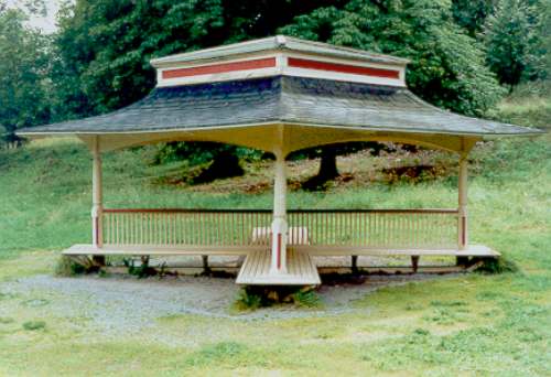 Rainshelter on Djurgården island