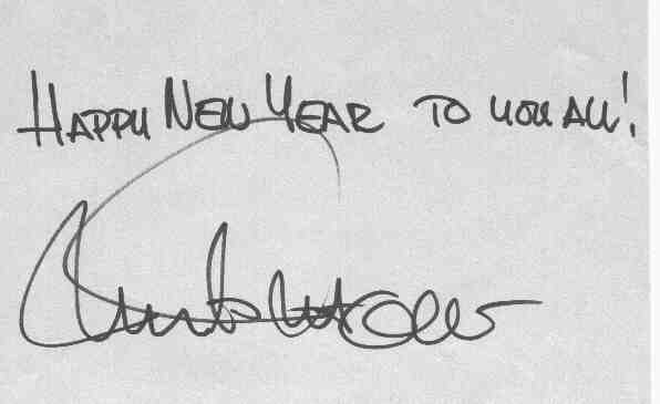 Michael B. Tretows Neujahrsgr&uuml;&szlig;e